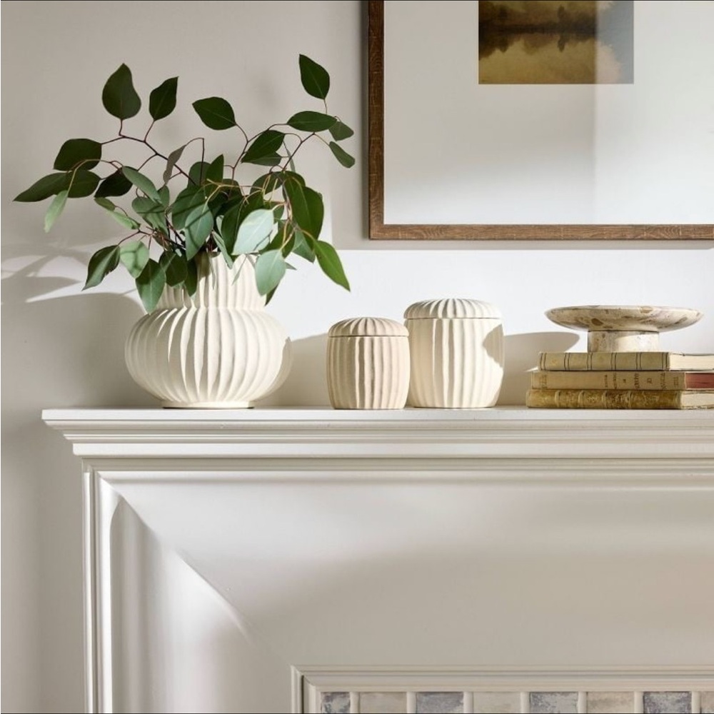 Set of 2 Matte Ceramic Canisters - Threshold™ designed with Studio McGee - Picture 2 of 3
